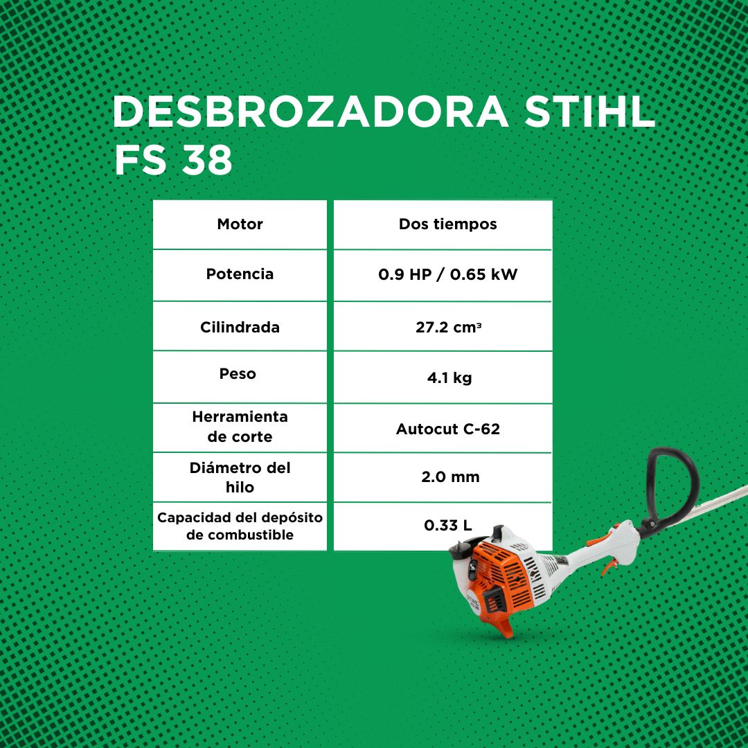 FS 38 Motodesmalezadora - Stihl